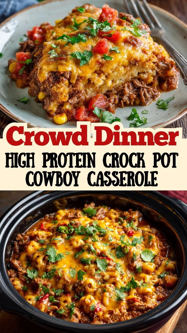 Delicious cowboy casserole packed with 40g of protein and slow-cooked for comfort.
