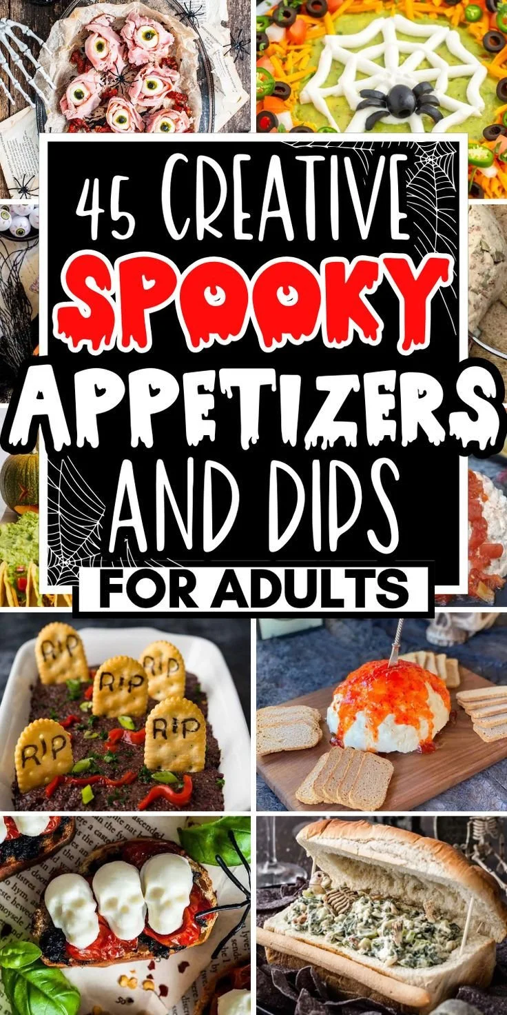 Spooky appetizers and Halloween finger foods for festive gatherings