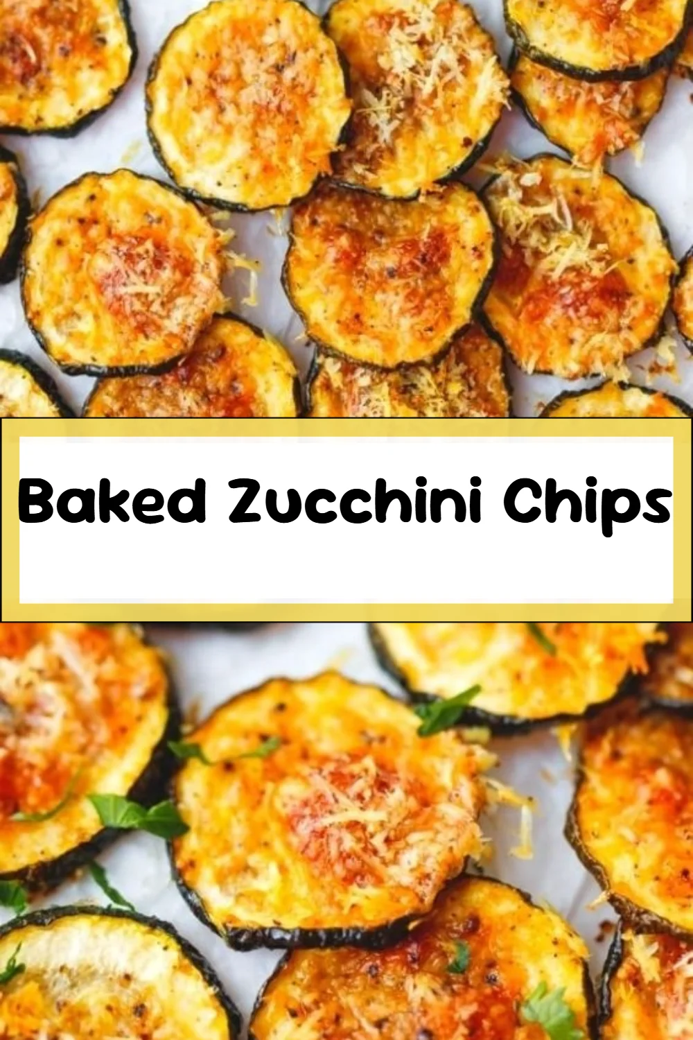 Baked Zucchini Chips