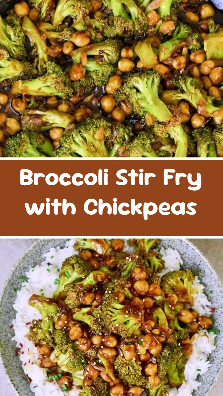 Broccoli Stir Fry with Chickpeas