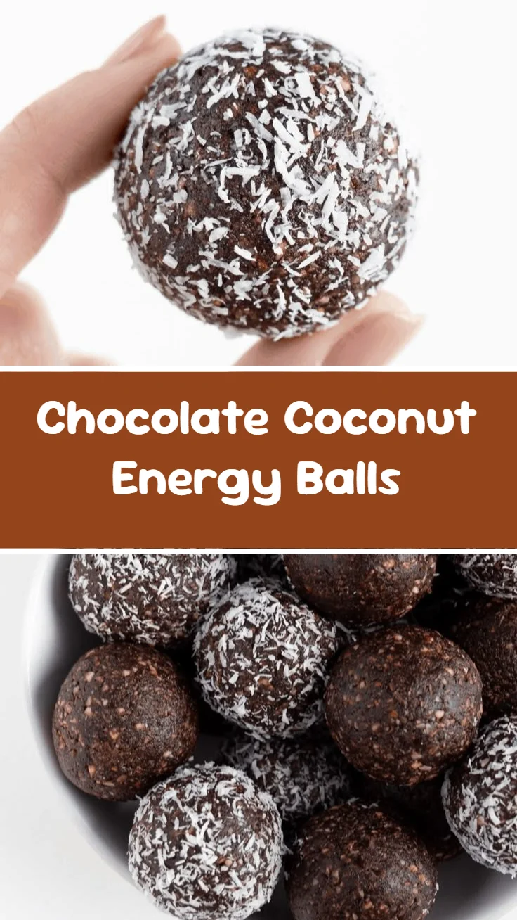 Chocolate Coconut Energy Balls