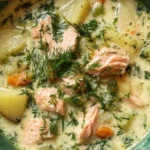 creamy dill salmon soup with potatoes and leeks 2026 07 06 233057