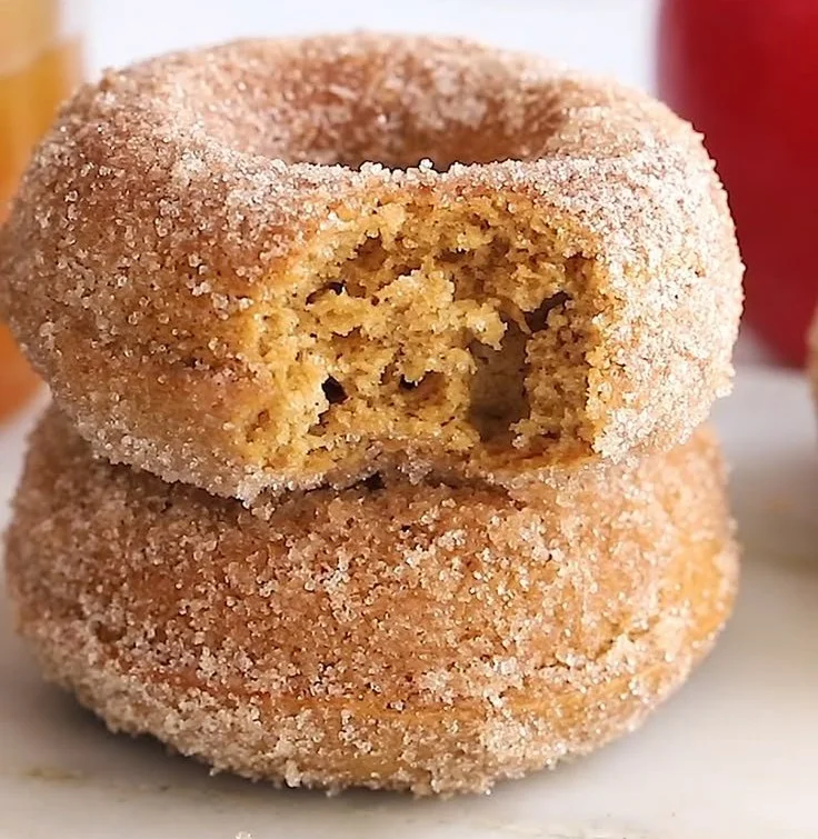 Healthier Baked Apple Cider Donuts