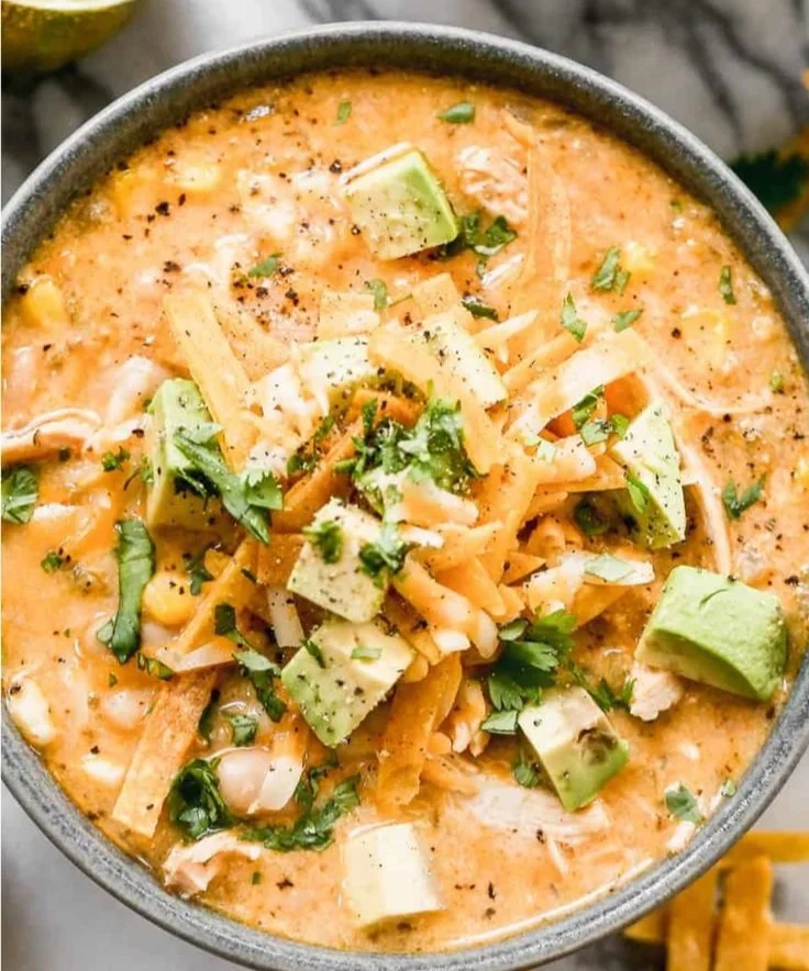 Healthy High Protein White Chicken Chili