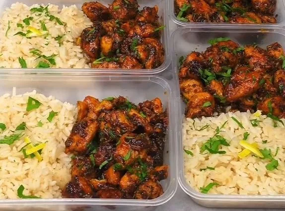 High Protein Honey Lemon Chicken