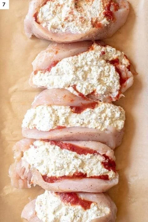 Delicious lasagna stuffed chicken, perfect for keto and low-carb diets.