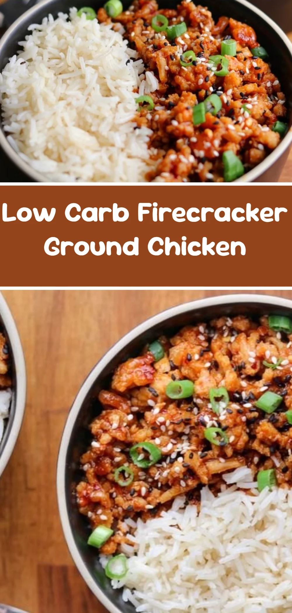 Low Carb Firecracker Ground Chicken