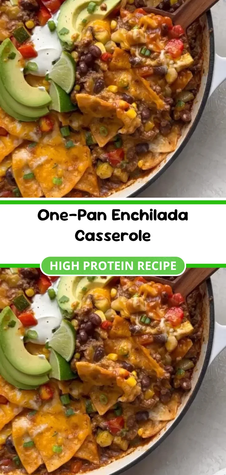 One-Pan Enchilada Casserole