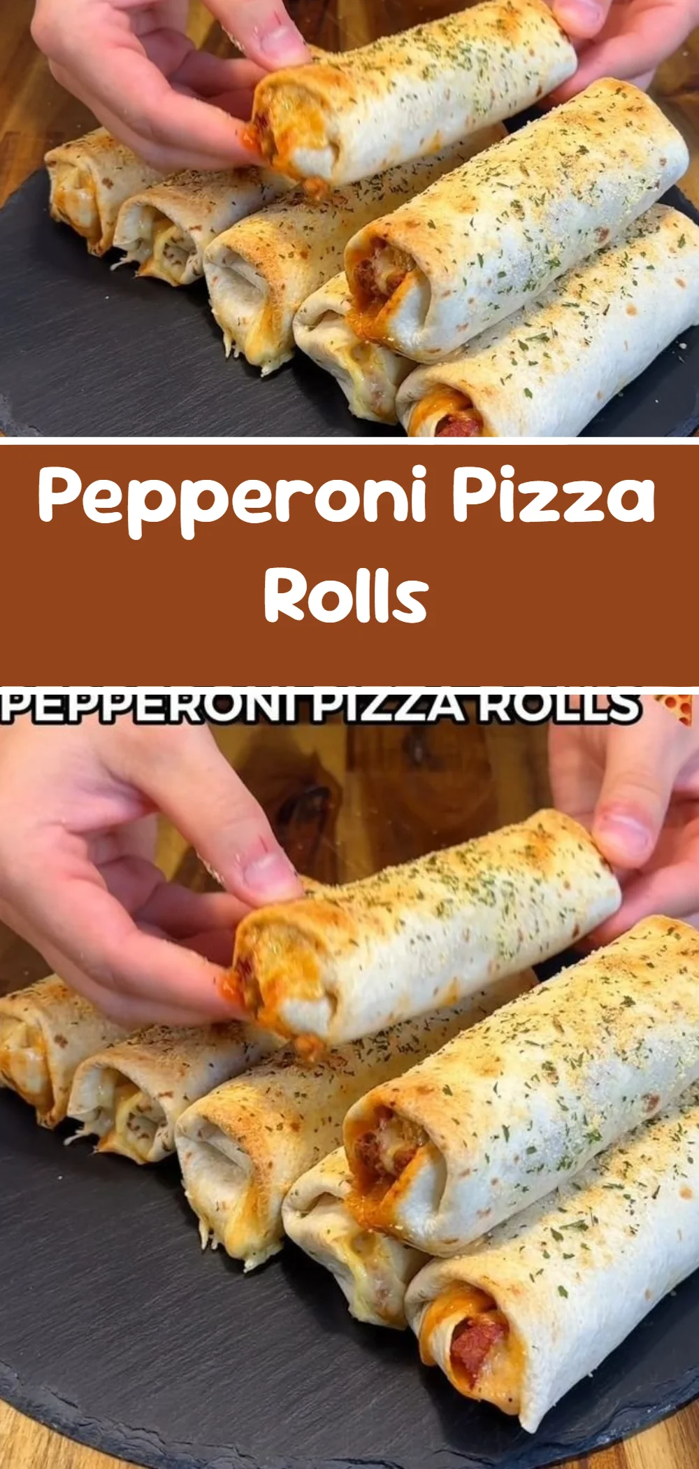 Pepperoni Pizza Rolls