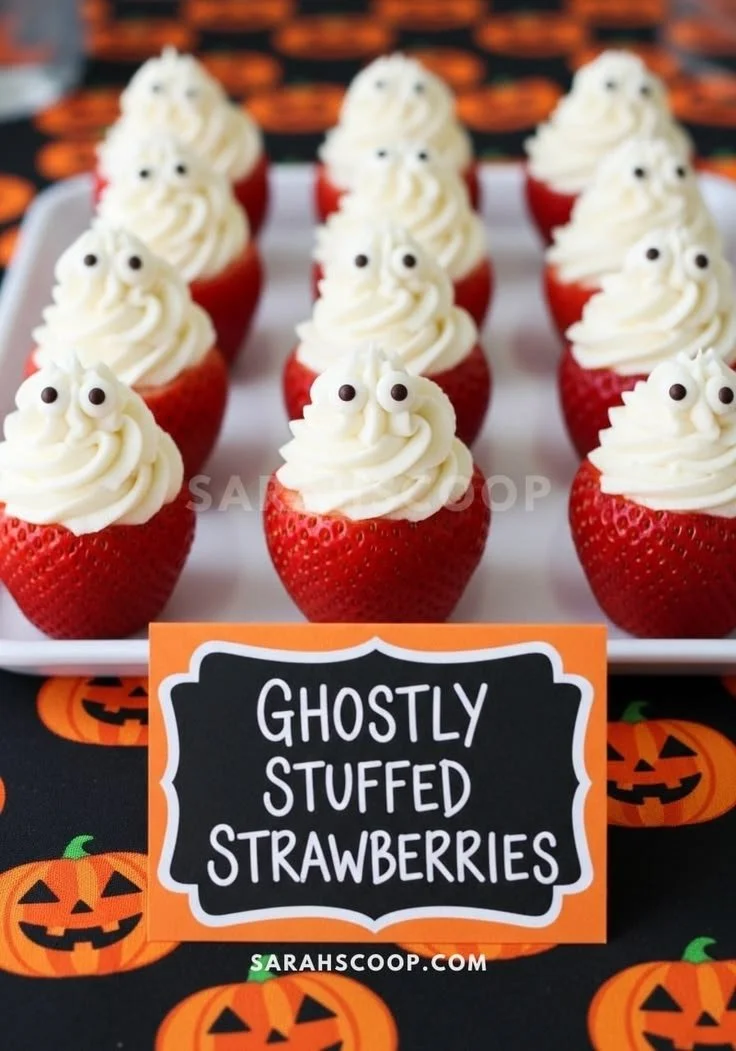 A collection of cute Halloween desserts for spooky celebrations
