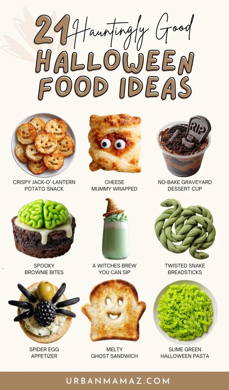 Halloween-themed food ideas for an unforgettable party