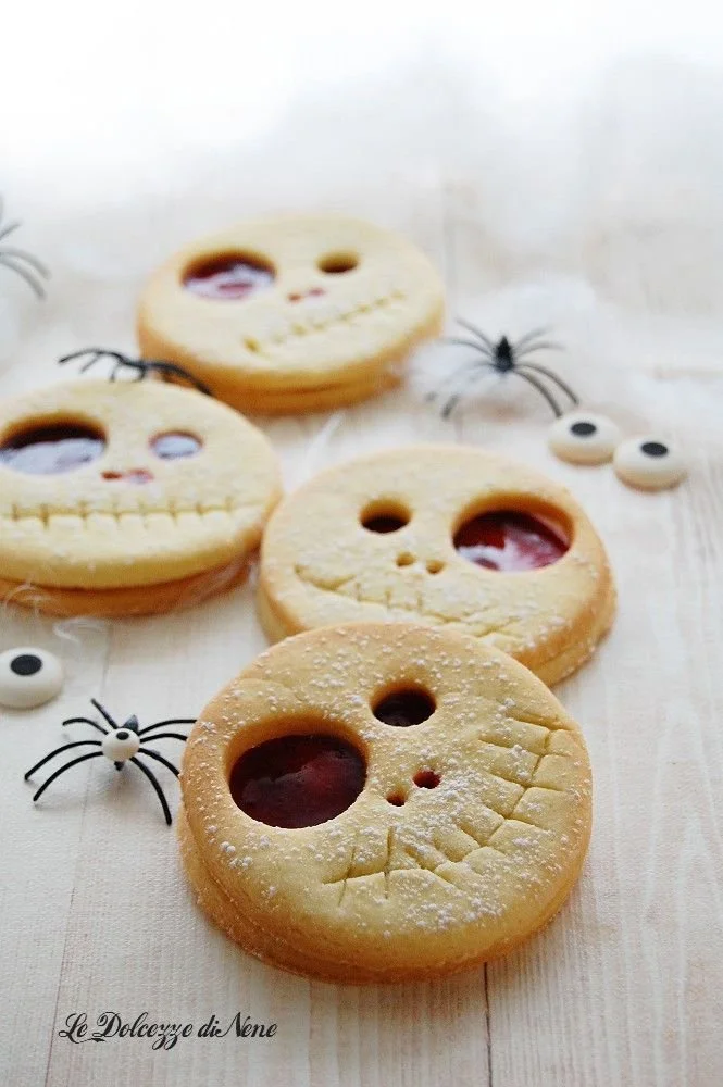 Spooky Halloween biscotti decorated for a festive holiday treat