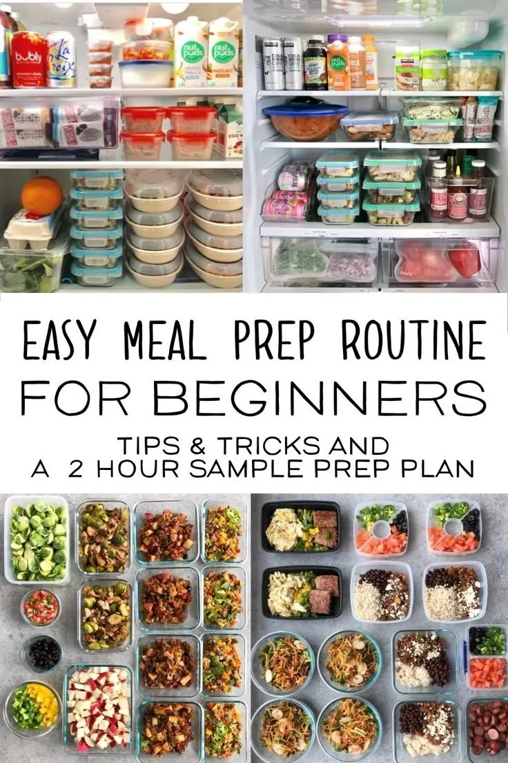 Easy meal prep guide for beginners with healthy recipes and tips