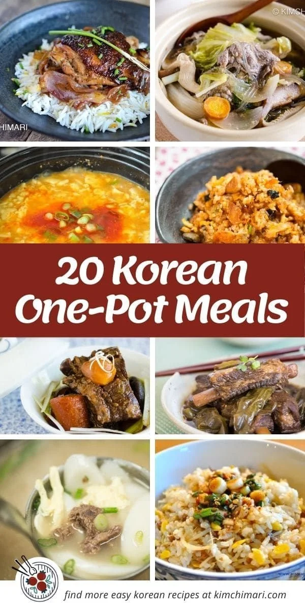 Delicious Korean one-pot meals and casseroles for cozy dining